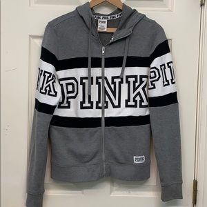 Victoria’s Secret Pink Full Zip-Up Hoodie
